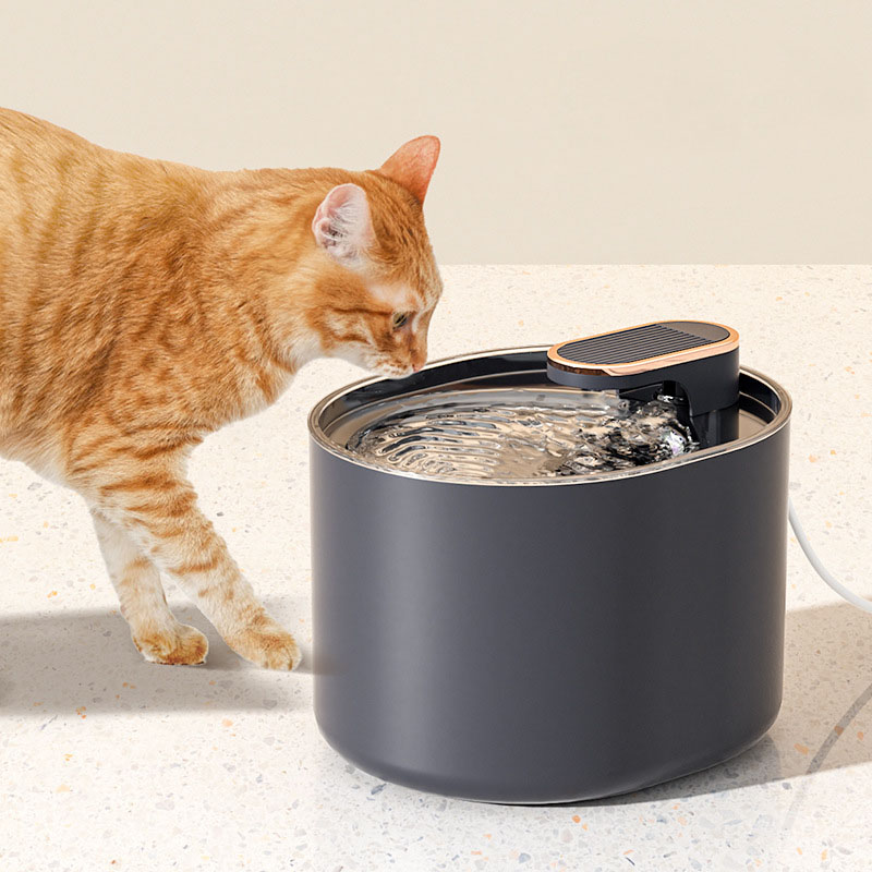 PetHydrate Pro | 3L Automatische Katten- & Hondenfontein met Bewegingssensor en Stil Design