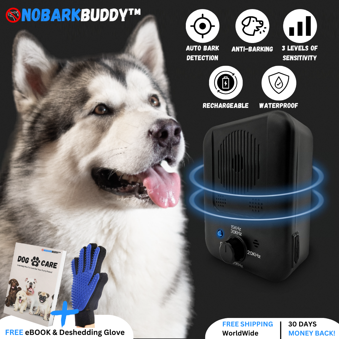 NoBarkBuddy™ - Ultrasonic Dog Barking Deterrent