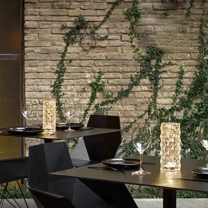 𝐑𝐨𝐬𝐞 𝐂𝐫𝐲𝐬𝐭𝐚𝐥 𝐋𝐚𝐦𝐩 | Betoverende 16-kleuren kristallen sfeerlamp voor élk interieur