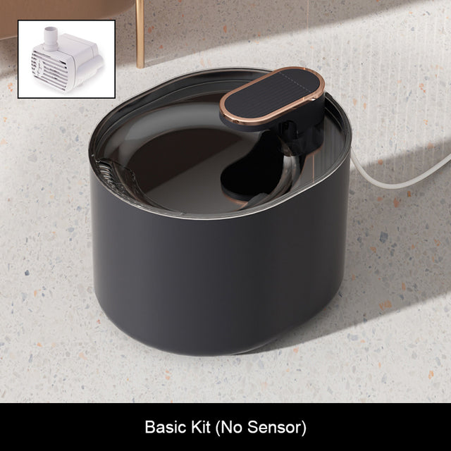 PetHydrate Pro | 3L Automatische Katten- & Hondenfontein met Bewegingssensor en Stil Design