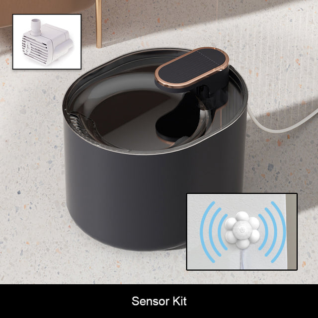 PetHydrate Pro | 3L Automatische Katten- & Hondenfontein met Bewegingssensor en Stil Design