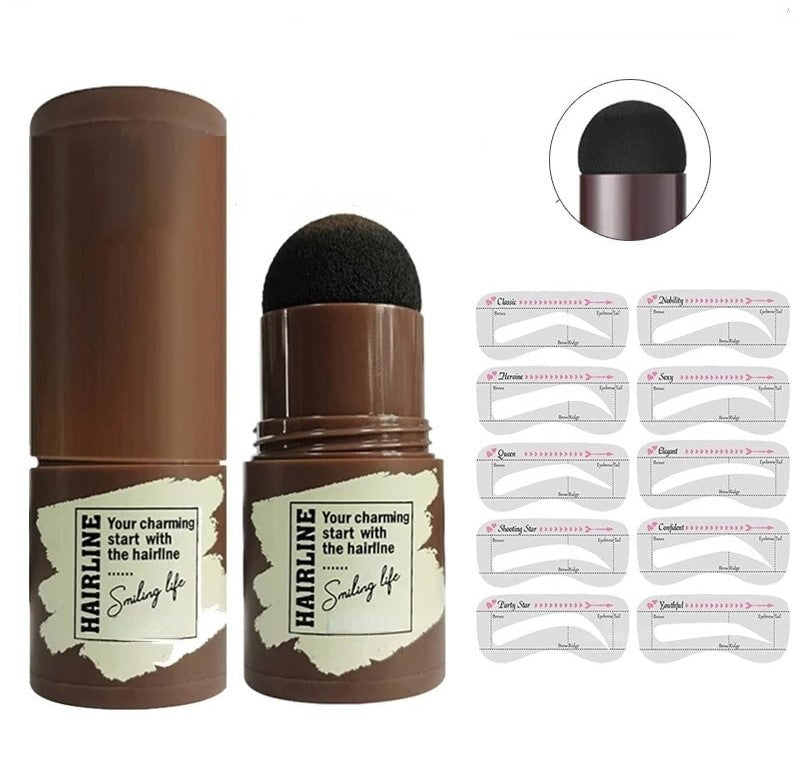 PerfectBrowz | One Step Eyebrow Stamp Kit - Flawless, Langdurige Wenkbrauwen in Seconden!