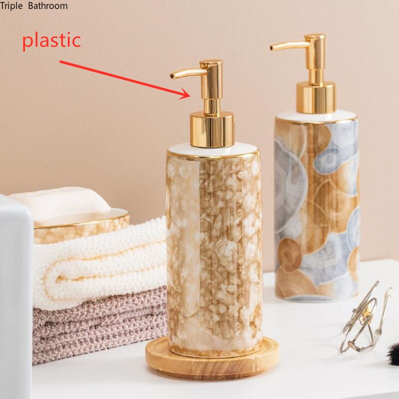 Elegance Storage Bottle | Keramische Opslagfles voor Stijlvolle Badkamers