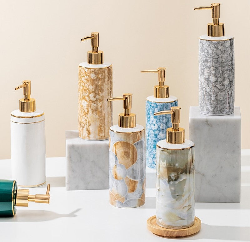 Elegance Storage Bottle | Keramische Opslagfles voor Stijlvolle Badkamers