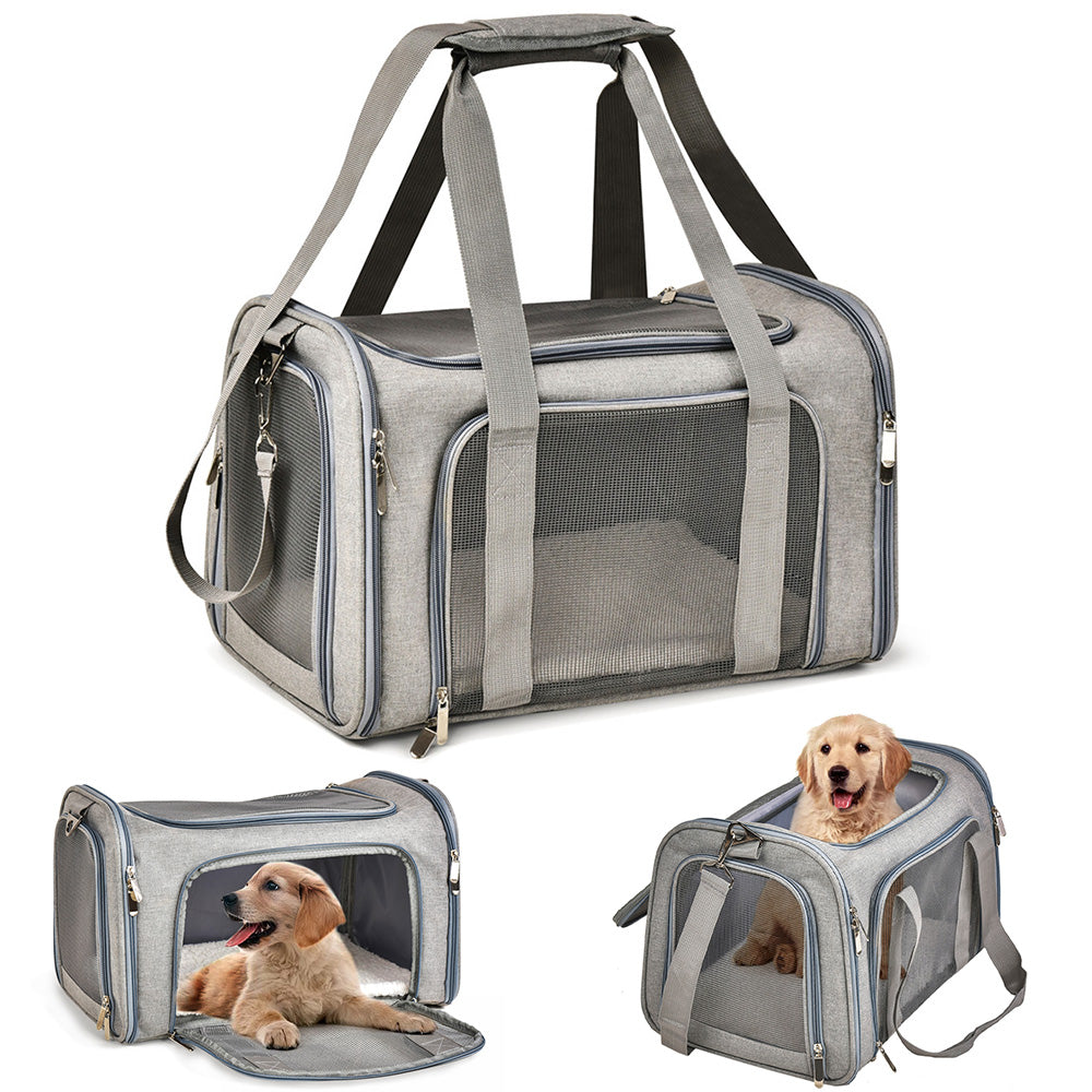 Hond Draagtas Zachte Kant Rugzak Kat Pet Carriers Hond Reistassen Airline Goedgekeurd Vervoer Voor Kleine Honden Katten Uitgaande