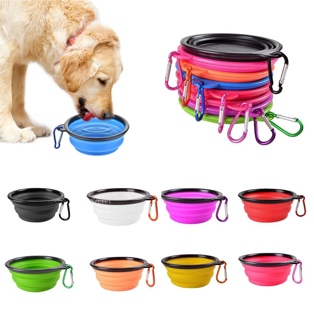 AquaPaws Buddy | Portable Silicone Pet Bowl - Perfect for On-the-Go Adventures!