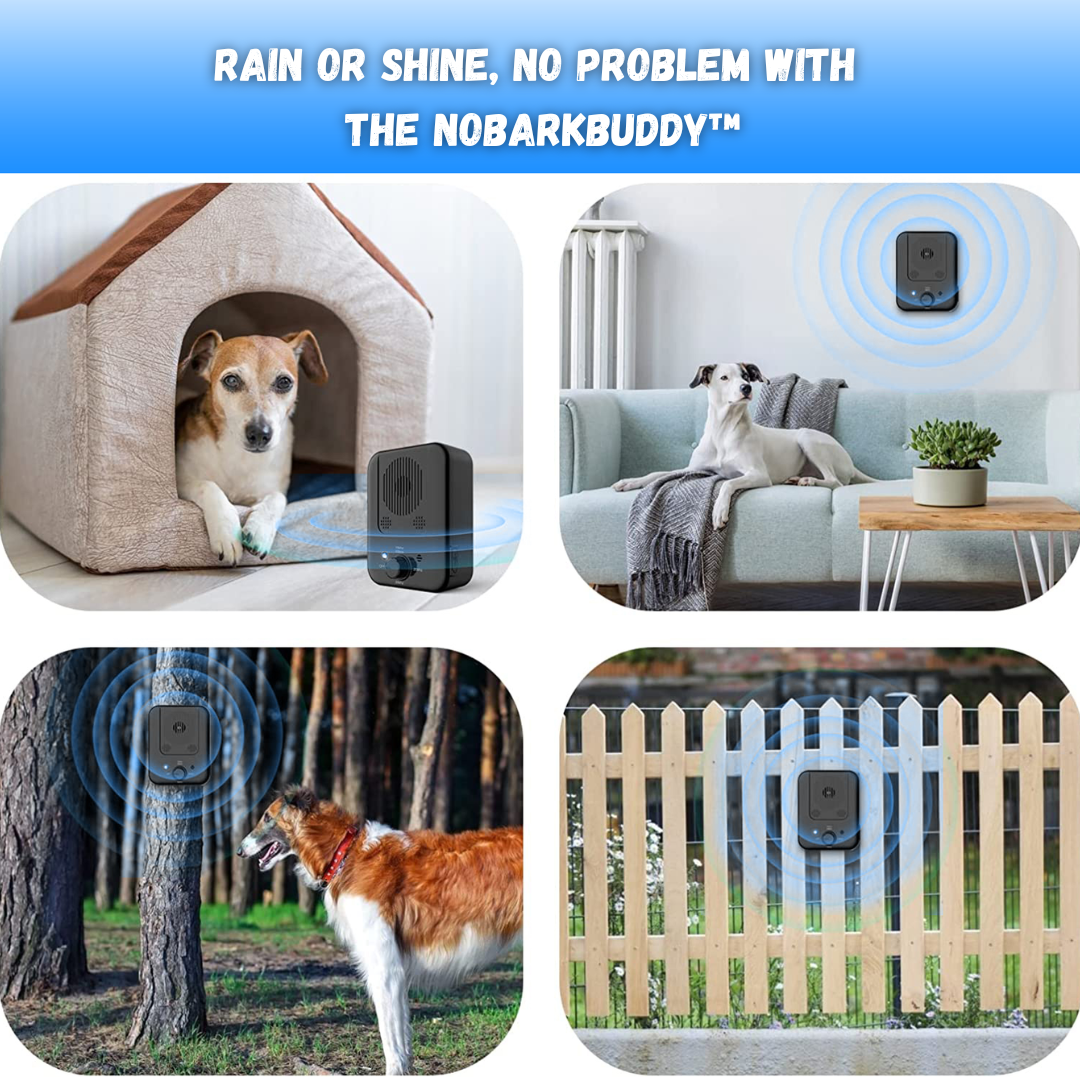 NoBarkBuddy™ - Ultrasonic Dog Barking Deterrent