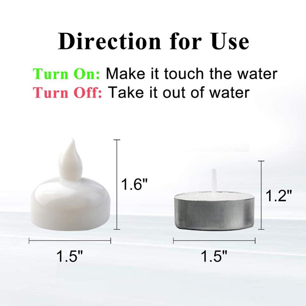 Waterproof Floating Tealights