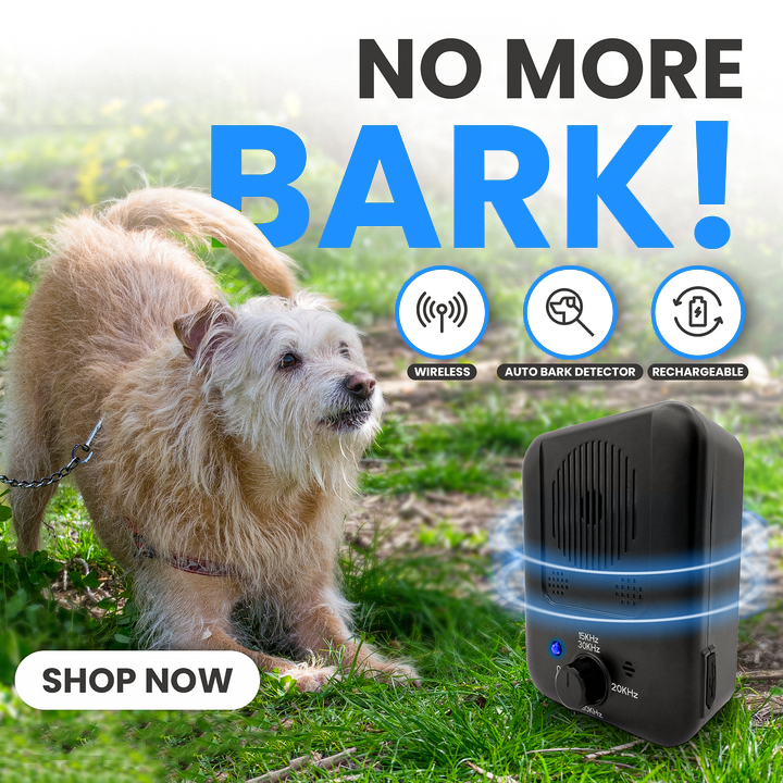 NoBarkBuddy™ - Ultrasonic Dog Barking Deterrent