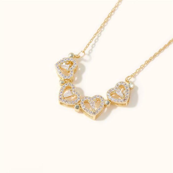 Lucky Heart Necklace | Chic Geluksbrenger met Stijl